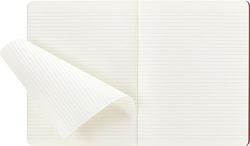 Zeszyt Moleskine Student Cahier XXL (21.6X27.9 cm) w Linie Czerwony/Szkarłatny (Moleskine Student XXL Ruled Scarled Red Soft Cover) - 8056999276874